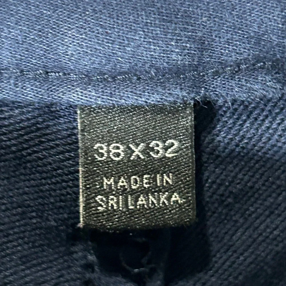 Banana Republic The Traveler Slim Fit Navy Blue Pants Mens 38x32
